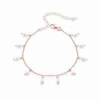 Cavigliera Lelune Donna LELUNE GLAMOUR in Argento Perla LGCV285.1